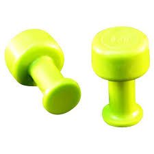 BL-8 9mm Gang Green Round Glue Tab