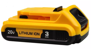 PC LED 209 3AH replacement battery fits all Dewalt compatible products