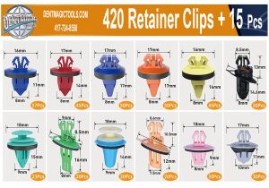 RC-420 Fender & Door Trim Panel Retainers